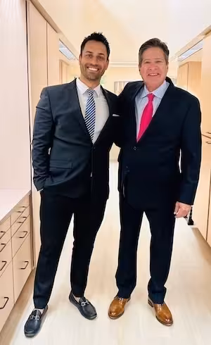 Dr. Davek Sharma (left) and Dr. Joseph Mazza (right)